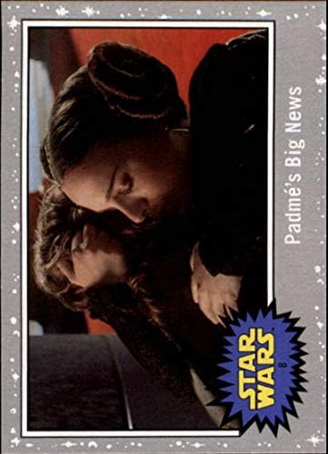 2019 Топс Војна На Ѕвездите Патување До Подемот На Skywalker Silver 8 Картичка За Тргување Со Големи Вести На Падме