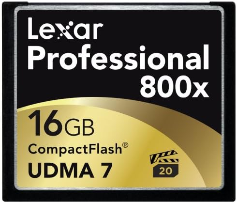 Лексар Професионални 800x 16gb Компактен Флеш Мемориска Картичка LCF16GCTBNA800