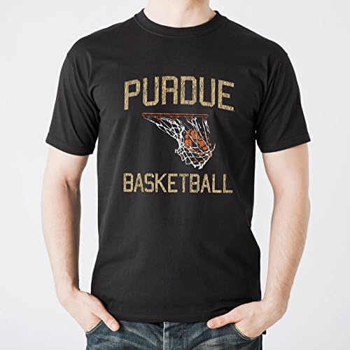 NCAA избледе ретро кошарка, тимска маичка во боја Премиум памук, колеџ, универзитет