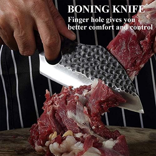 Змеј немири на отворено готвач за боење нож за кампување BBQ Нож професионален кујнски селектор Клејвер за колекција на подароци
