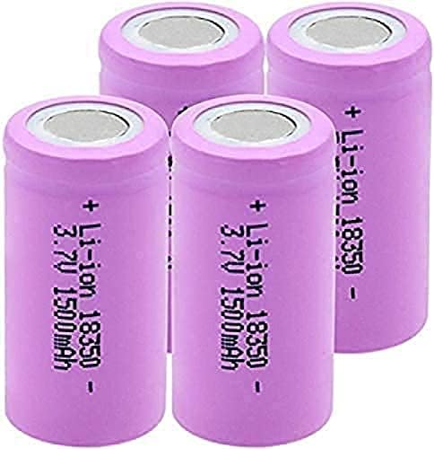 3.7 V 1500mah Литиумска Батерија Е за 18350 Мобилни Напојување Литиум Батерија, 1 ПАРЧИЊА