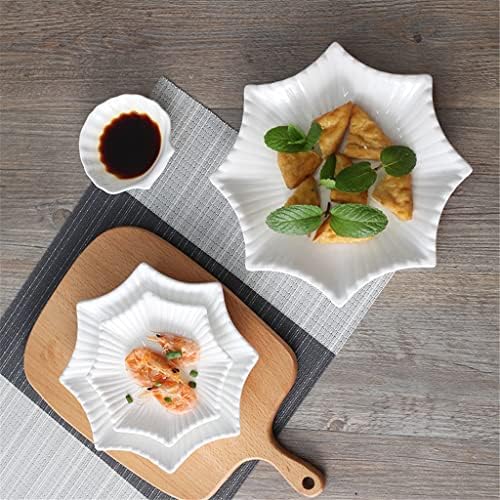 Општа керамика октагонална чинија за сервирање Декоративна порцеланска вечера чинија за салата за салата за салата за салата