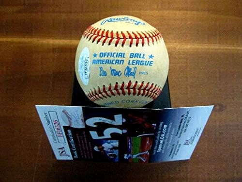 Боб Гибсон Ци Јанг Сент Луис Кардиналс Хоф потпиша автоматски бејзбол ЈСА - Автограмирани бејзбол