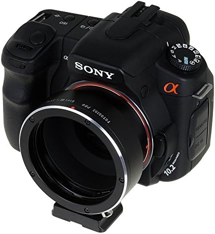 Адаптер за монтирање на леќи Fotodiox Pro - Киев 88 леќи до Sony Alpha A -Mount и Minolta AF монтиран систем на камера