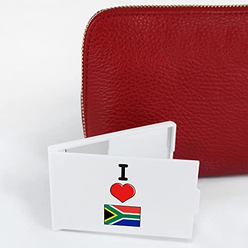 „Ја сакам Јужна Африка“ Компактен/огледало за шминка за патување/џеб
