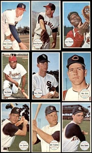 1964 година Топс гигант Бејзбол комплетен сет 6.5 - екс/МТ+ - Комплетни комплети за бејзбол
