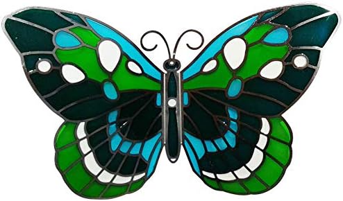 ACEVER Cloisonne Емајл Фрижидер Магнет 3D Пеперутка, plique-a-Jour емајлирање, Фрижидер Магнет Меморандум Рампа, Пеперутка