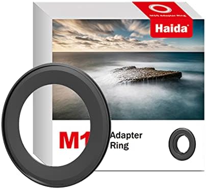 Алуминиум на адаптер за филтрирање на филтерот Хаида Погоден за леќи за леќи SLR леќа за леќа од леќа од 67мм до 105мм за филтри