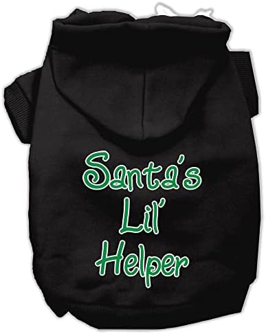 Mirage Pet Products Santa's Lil 'Helper ’екранот за печатење домашни миленици, 3x-големи, црни