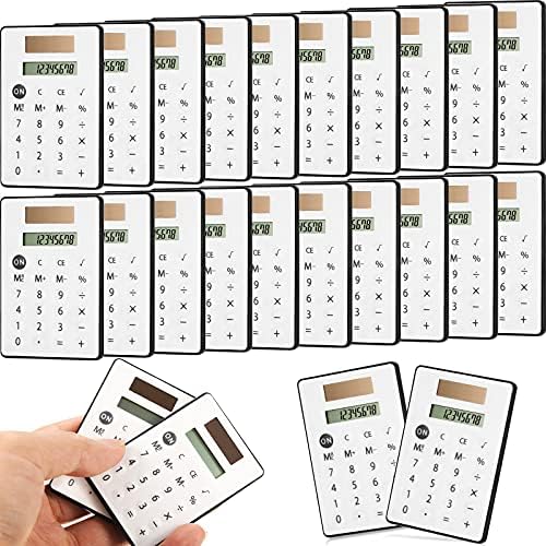 Калкулатор за големина на џеб мини калкулатори 8 цифрен дисплеј Сончесен основен калкулатор за десктоп сметководствени канцелариски училишни