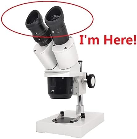 Лабораториска Опрема За Микроскоп 1 Пар Широк Окулар WF5X WF10X WF15X WF20X За Стерео Микроскоп Оптички Дијаметар На Монтирање