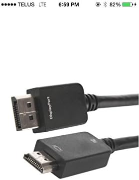 Кабел за ознаки 1,8 m DisplayPort/HDMI