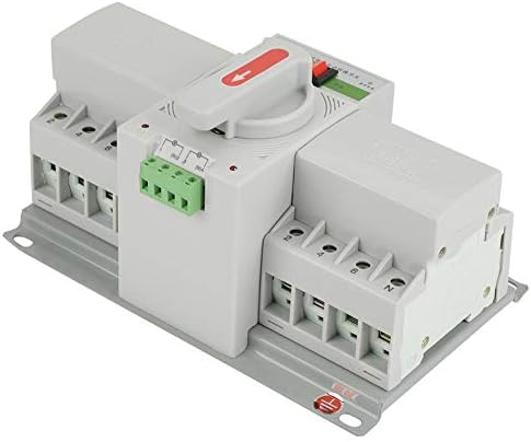 1 компјутер 220V Прекинувач за трансфер 63A 4P Mini Dual Power Automatic Transfer Switch Switch Breaker Dual Power Automatic Transfer