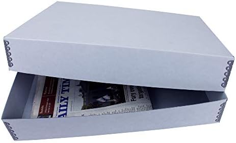 Универзитетски производи е-флутски весници за складирање 3 H x 23 W x 31 D Blue/Grey
