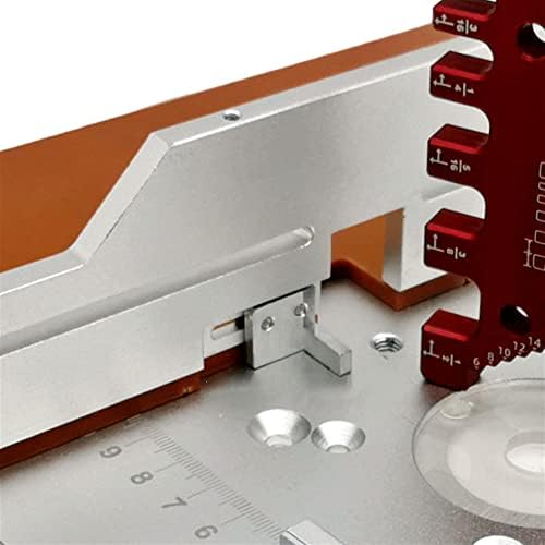 Xixian Router Table Вметнете плоча Алуминиумска легура Алуминиум за мелење на дрво Флип -табла за гравура за гравура Помошна алатка