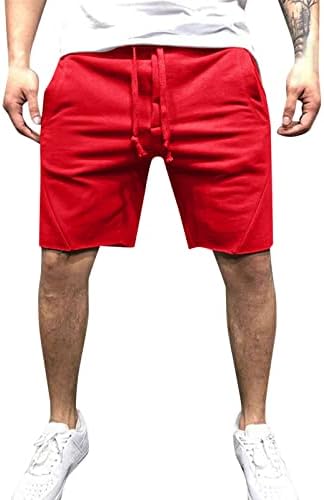Квалификатор на миашуи 2 во 1 шорцеви машки обични шорцеви со средна половината, оставата, цврста раздвојување џеб, влечење на коленото, должина