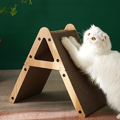 Милагето Вертикална Играчка За Гребење Гребнатини За Мачки Спречува Оштетување На Мебелот Стоечка Табла За Гребење За Играње Заштита