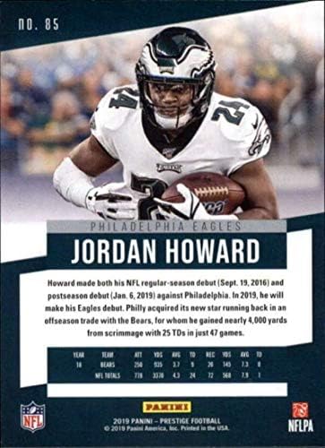 2019 Panini Prestige Xtra поени сина 85 Jordan Howard Philadelphia Eagles NFL Football Trading Card