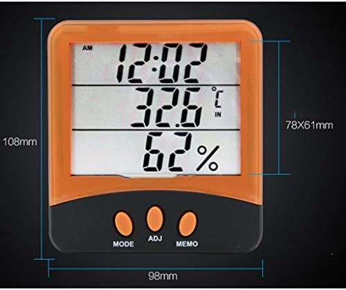 UXZDX Cujux Соба Термометар-Дигитален Термометар Електронски Термометар И Хигрометар Термометар