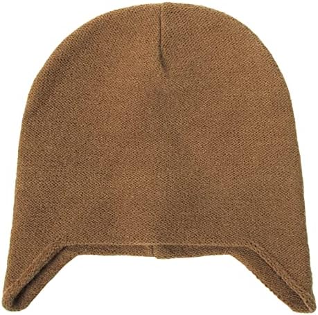 Унисекс модна цврста боја за заштита од лабава уво капа топла волна купола плетена капа на женски мода