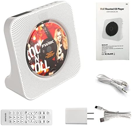 Bluetooth CD плеер Boombox White & Black