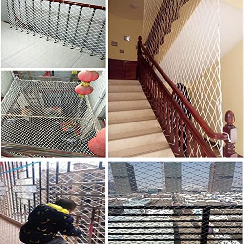 ИГРАЧКА За Миленичиња ПРОТИВ Паѓање Нето Најлонска Заштита Мрежа За Бариера За Миленичиња За Дворови Детска Ограда Скалила Балкон Заштитна