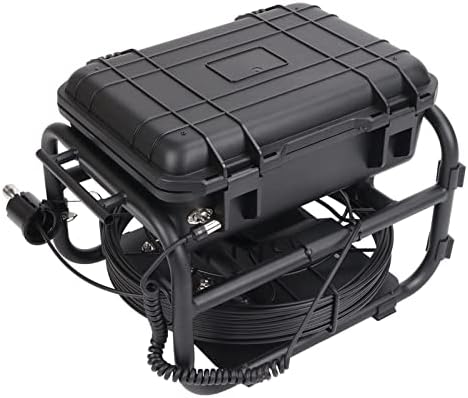 Камера за змија Росвола, канализаторска камера 100 до 240V 1080p видео снимање со мемориска картичка за локатор 16 GB за цевка