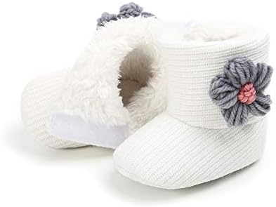 Клучки девојки за новороденчиња симпатични чизми за куглани девојки топло зимски снежни чизми