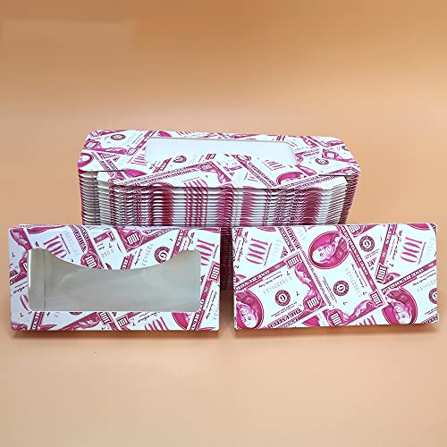 Пакет за кутии за трепки 100 парчиња 3Д минки за трепки Масовно празно пакување 25 мм лажна хартија, 31,30 парчиња