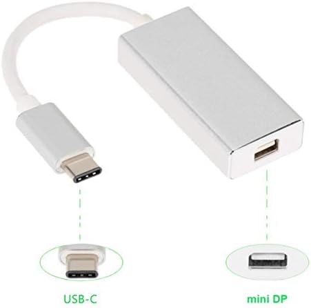CY USB-C USB 3.1 тип C до Mini DisplayPort DP 1080P HDTV адаптер кабел со златен алуминиумски случај за 2015 година Нов 12 инчи