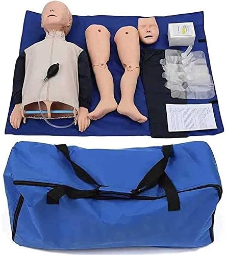 Обука за CPR за прва помош за деца Маникин кардиопулмонална реанимација симулатор за инфарктна опструкција на дишните патишта