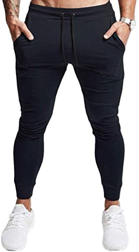 Машки џогери на Еверворт, машки тенок џогерски панталони, затегнати теретани за вежбање со длабоки џебови