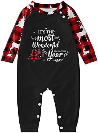 Појавување на семејни пижами ги поставува Божиќните PJ со Божиќни црни мета PJs поставени соодветни семејни пижами Божиќна облека