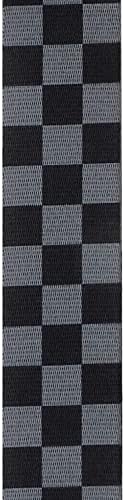 D'Addario Auto Lock Strap за гитара, Checkerboard Black & Grey