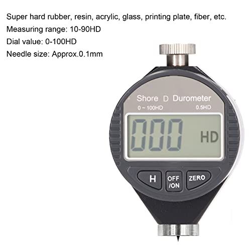 Дурометар, тестер за дигитална цврстина, преносен мерен опсег на мерниот опсег на мерната мерка за кожна гума, опрема за заварување MIG