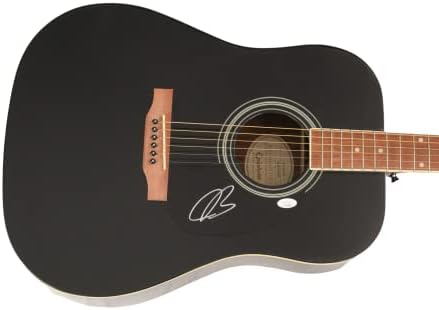 Bonо Бонамаса потпиша автограм со целосна големина Гибсон Епифон Акустична гитара А w/ James Spence автентикација JSA COA - Blues Rock Legend,
