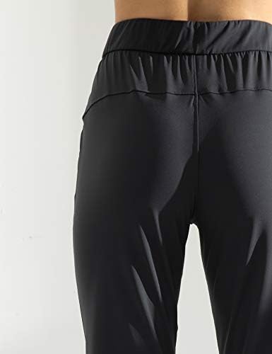 Ajisai Petite/Редовни женски 7/8 џогери патни панталони со џебови дневна панталони за вежбање