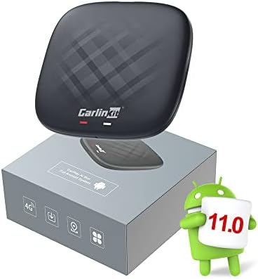 Адаптер за AI Box CarPlay Carlinkit Wireless Android Auto & Wireless CarPlay Multimedia Box Netflix/YouTube Car Video, доаѓа со Android 11.0