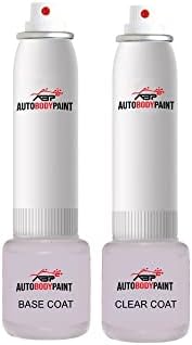ABP допрете базакоат плус комплет за боја на спреј за чистење, компатибилен со ласерско сино металик HHR Chevrolet