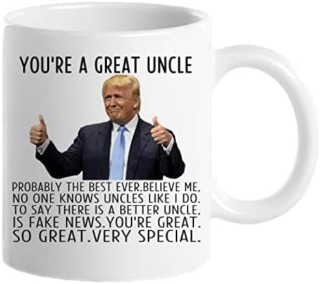 Кригла за кафе Трамп Вие сте навистина голема баба - роденденски Божиќни подароци за баба од внука, внук - кул сегашни идеи за