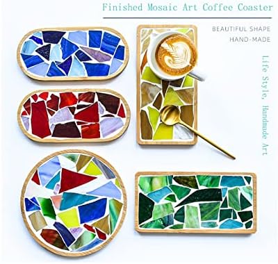 Големи скршени стаклени парчиња мозаик за занаети, рефус стаклени чаршафи мозаични плочки Мозаик Проект за правење материјали, разновидни бои