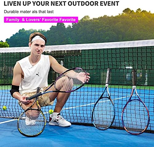 ОПУМ 27-инчен Професионален Тениски Рекет За Возрасни Со Лесна Рамка и Издржливи Жици, Погоден за Почетници И Тенисери на Средно Ниво.