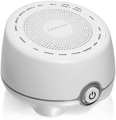 Јогаспијте Ја Машината За Звук Со Бел Шум, 16 Природни &засилувач; Смирувачки Звуци, Контрола На Јачината на Звукот за Бебе &засилувач;