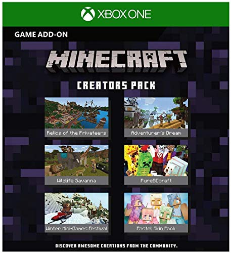 Xbox One S 1TB Minecraft Creators w/ Assassin's Creed Odyssey Deluxe Bundle: 1TB Xbox One S White Console, безжичен контролер, Assassin's