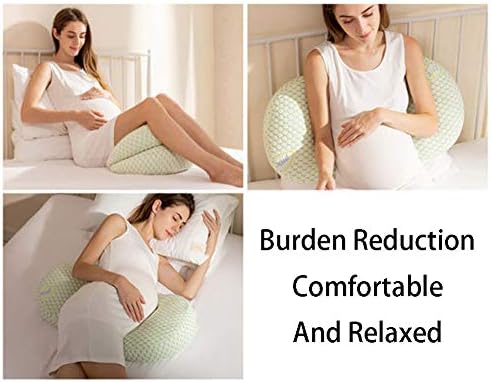 Перница за бременост, странична перница за породилно спиење, поддршка со двојни клинови со капакот на перници, прилагодлива должина
