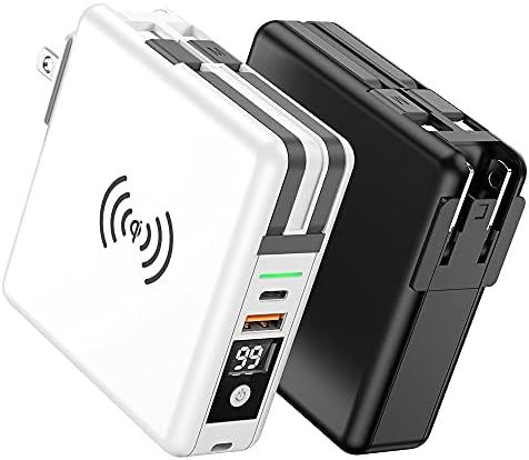 Полнач за полнач Boxwave Компатибилен со Sennheiser CX Plus True Wireless - Безжичен полнач за wallидови на Wallидот, безжичен полнач