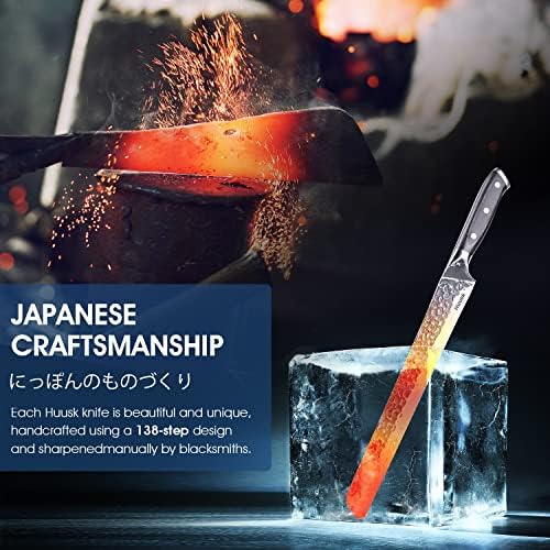 Хуск Премиум Сноп За Ножеви За Сечење Со Јапонски Нож За Филе Од Висок Јаглероден Челик