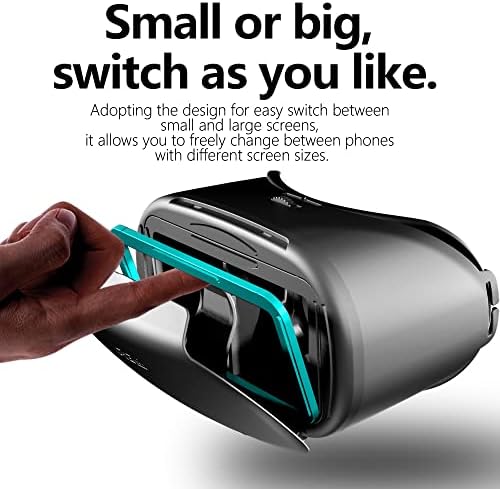 Слушалките за VR, 3D виртуелни реални слушалки VR додатоци за филмови и игри VR очила за iPhone & Android телефон, Најдобри