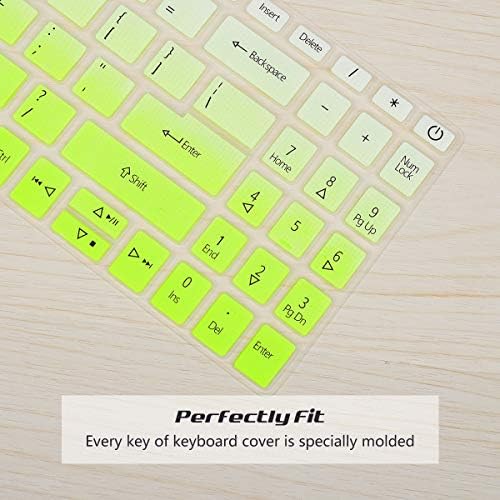 Silicone Keyboard Cover Skin for Acer Aspire 5 Slim Laptop A515-46 A515-45/45G A515-56/56T/56G A515-55 A515-55T/55G A515-54/54G