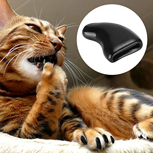 Спречување На Мебел Миленичиња Ноктите Покритие Да Се Направи Мачка Симпатична Црна&засилувач;Бела